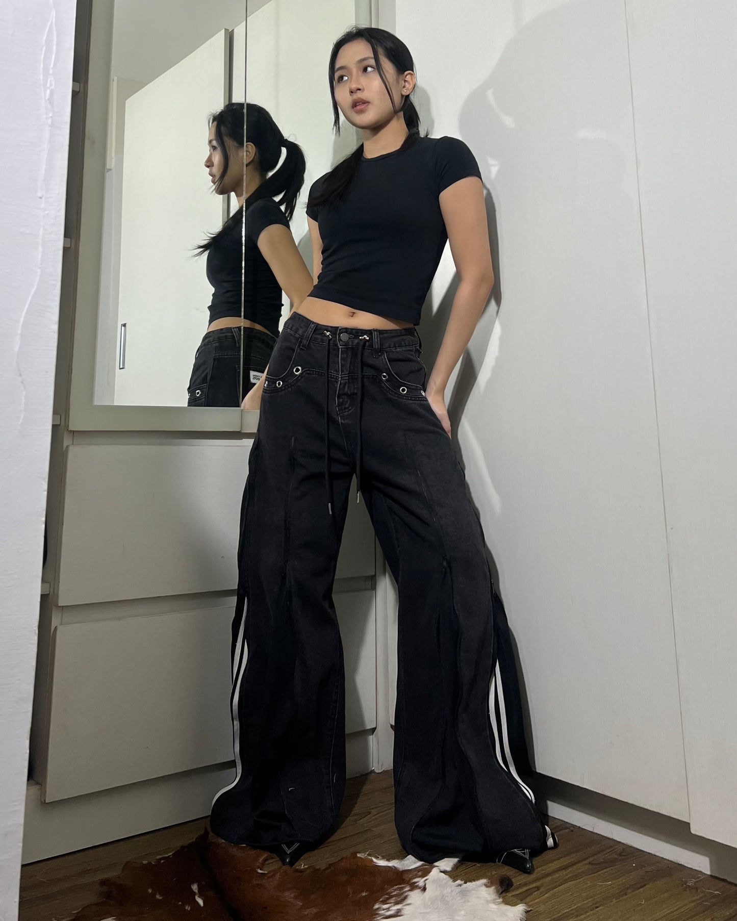 Zipper Pants 0124