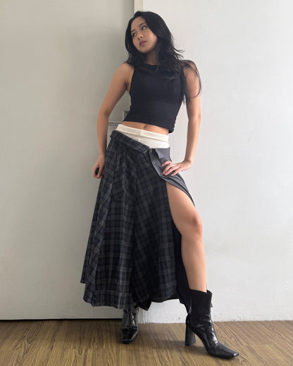 Button-up Maxi Skirt 040