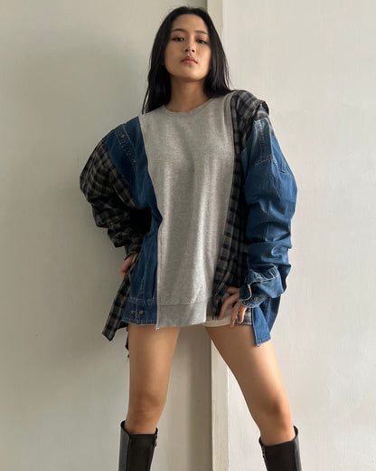 Flannel Sweater 066