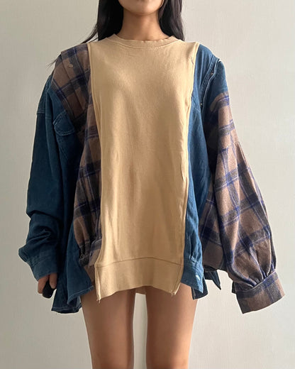 Flannel Sweater 069