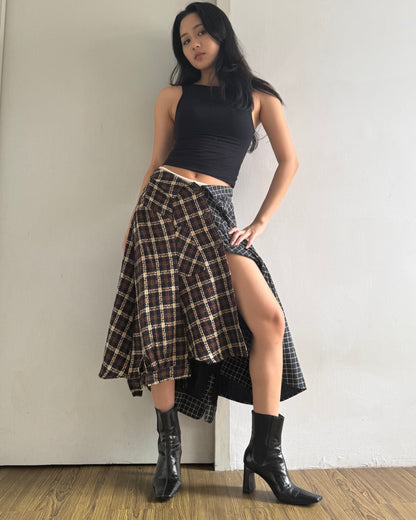 Button-up Maxi Skirt 049