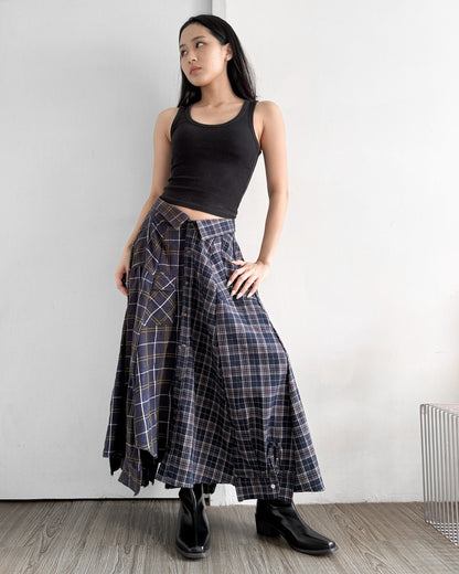 Button-up Maxi Skirt 057