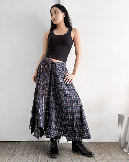 Button-up Maxi Skirt 057