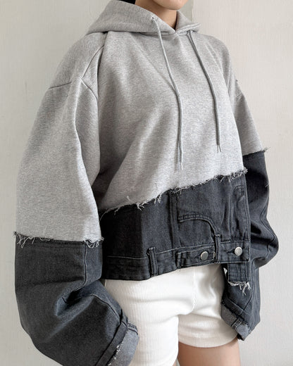 Denim Hoodie 017
