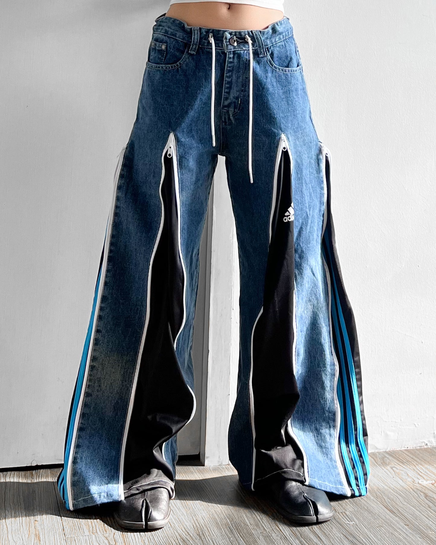 [BIG SIZE] Zipper Pants 0183