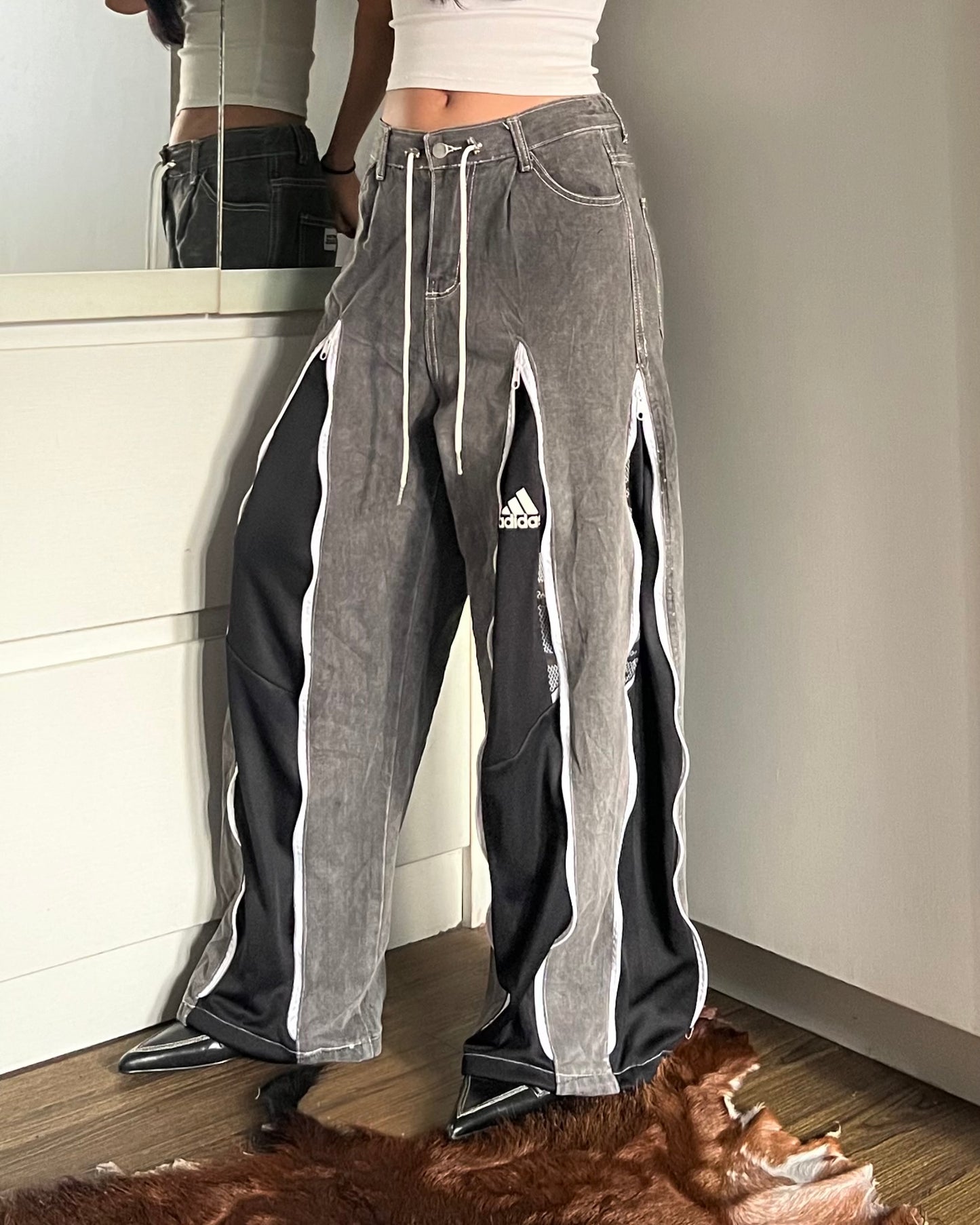 Zipper Pants 098