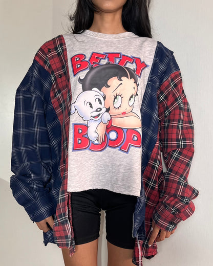 Deconstruct Flannel Shirt 024