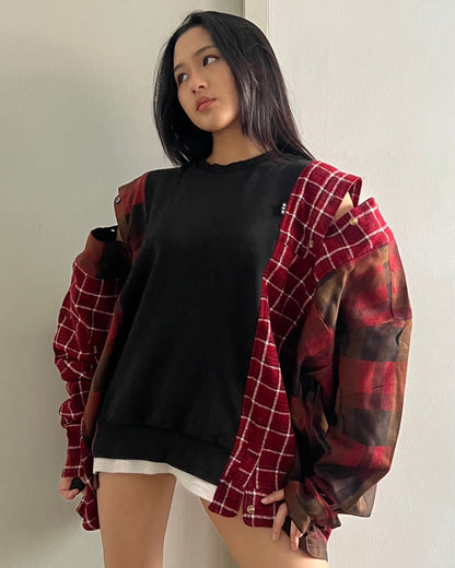 Flannel Sweater 059