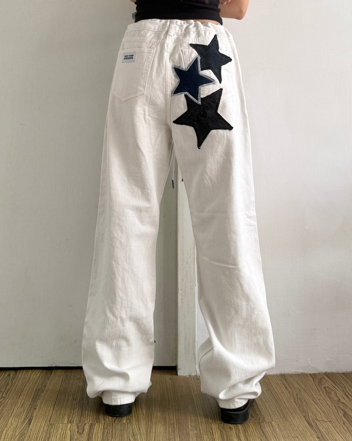 Star Patch Pants 003