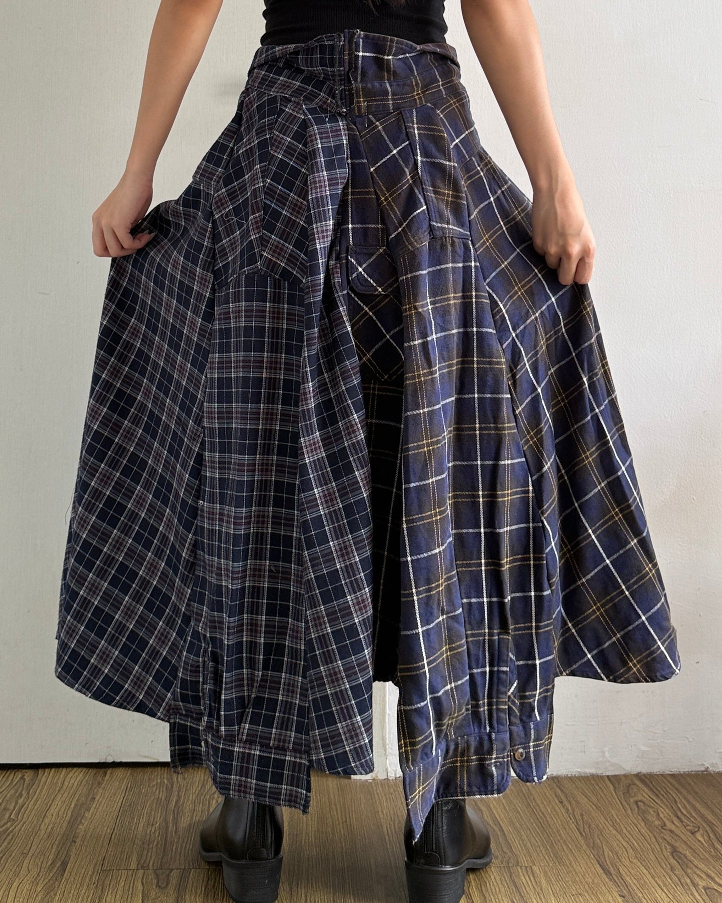 Button-up Maxi Skirt 057