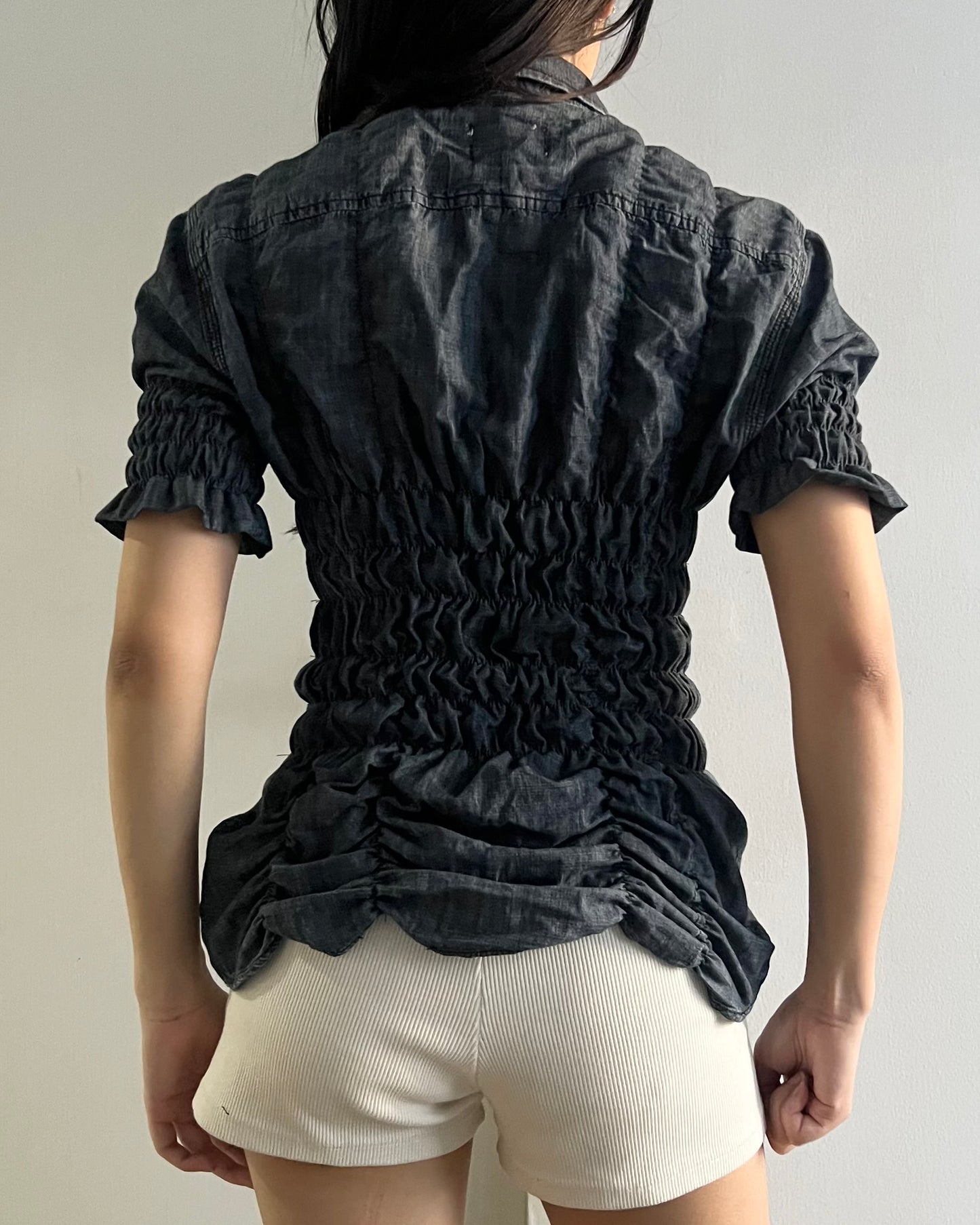 Ruched Shirt 013