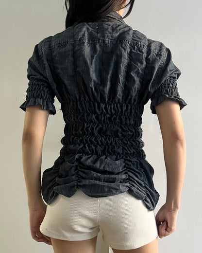Ruched Shirt 013