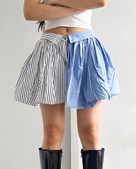 Button-up Balloon Skirt 005