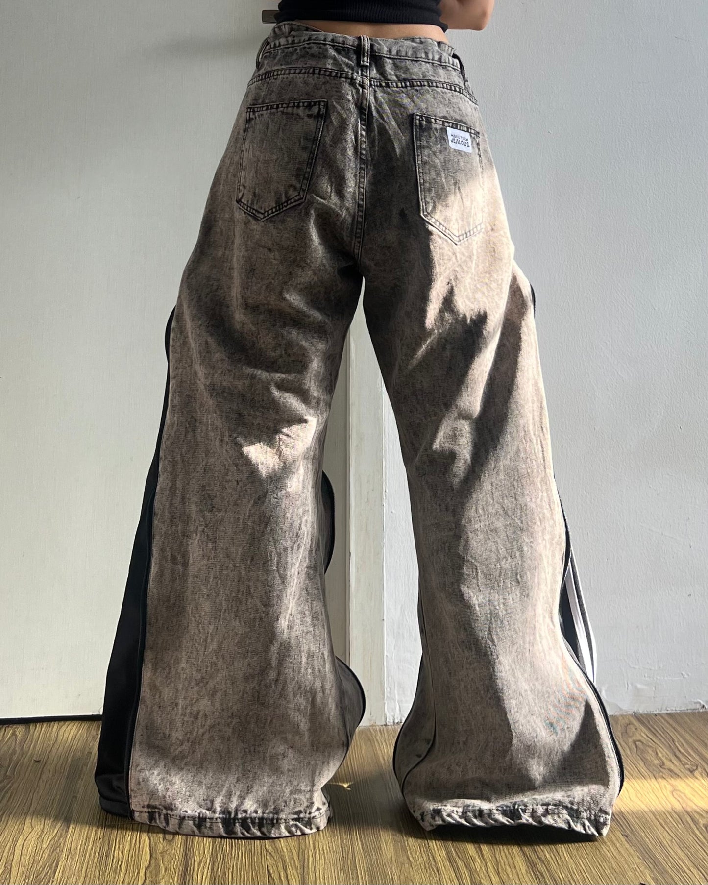 [BIG SIZE] Zipper Pants 0194