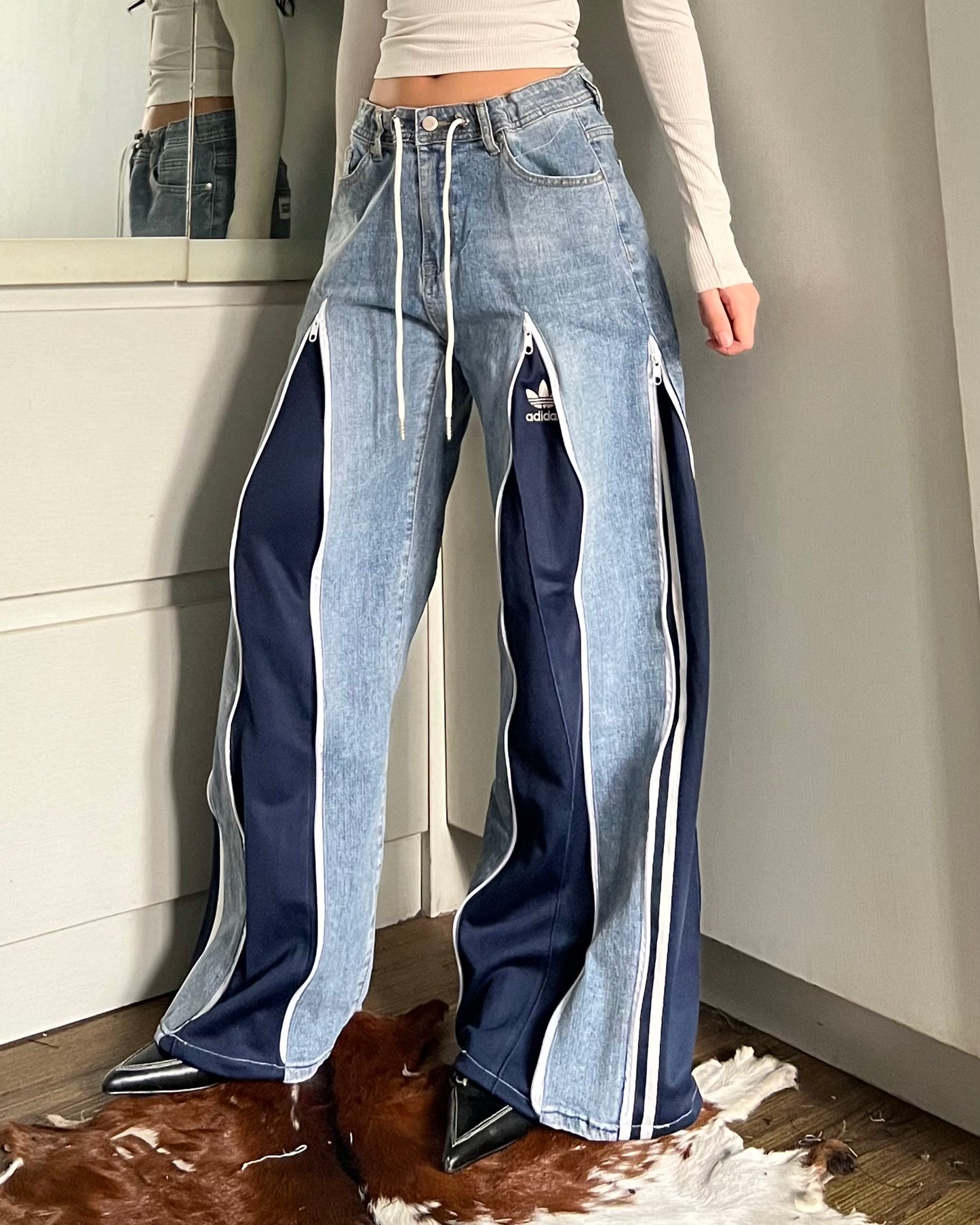 Zipper Pants 071