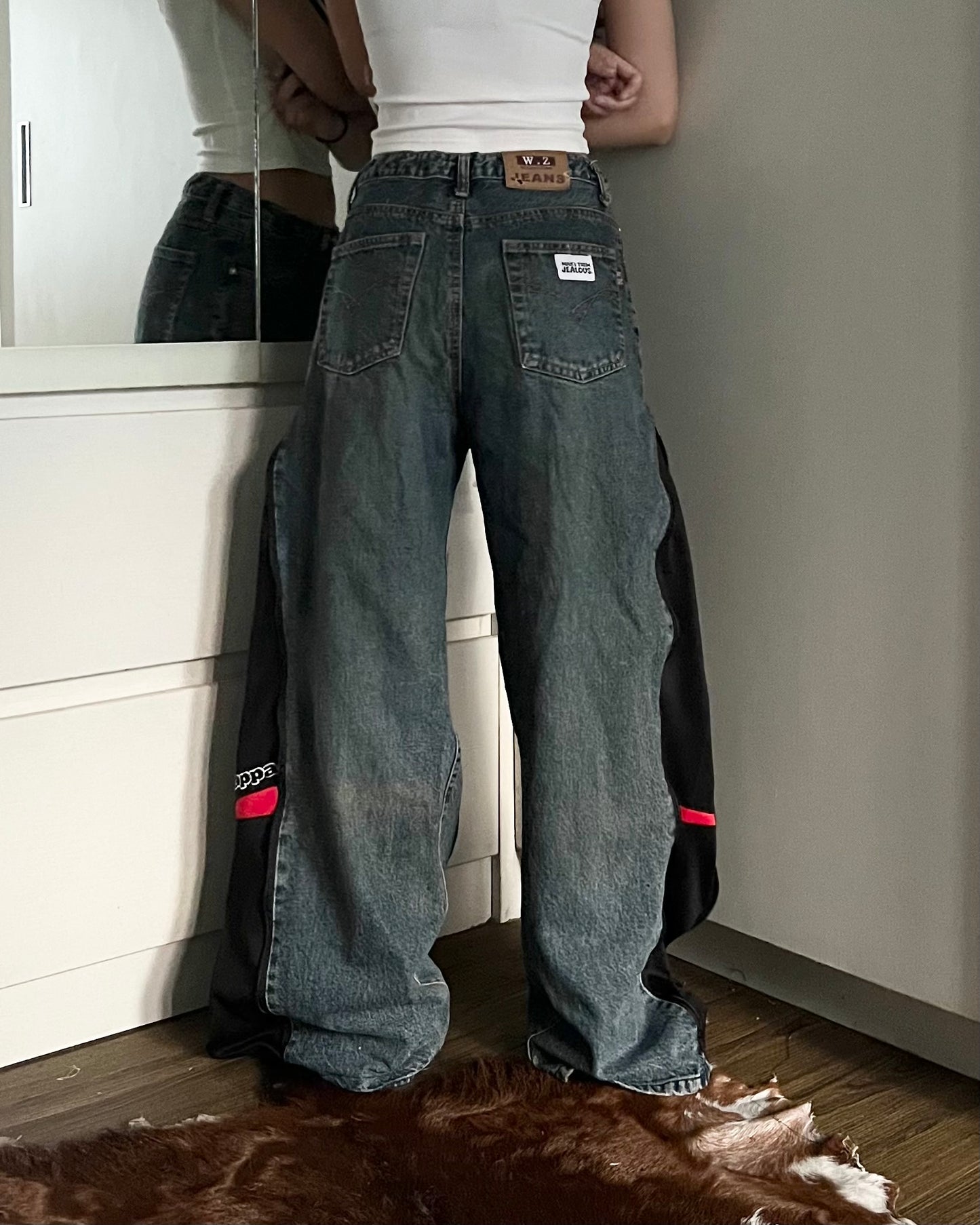[BIG SIZE] Zipper Pants 089