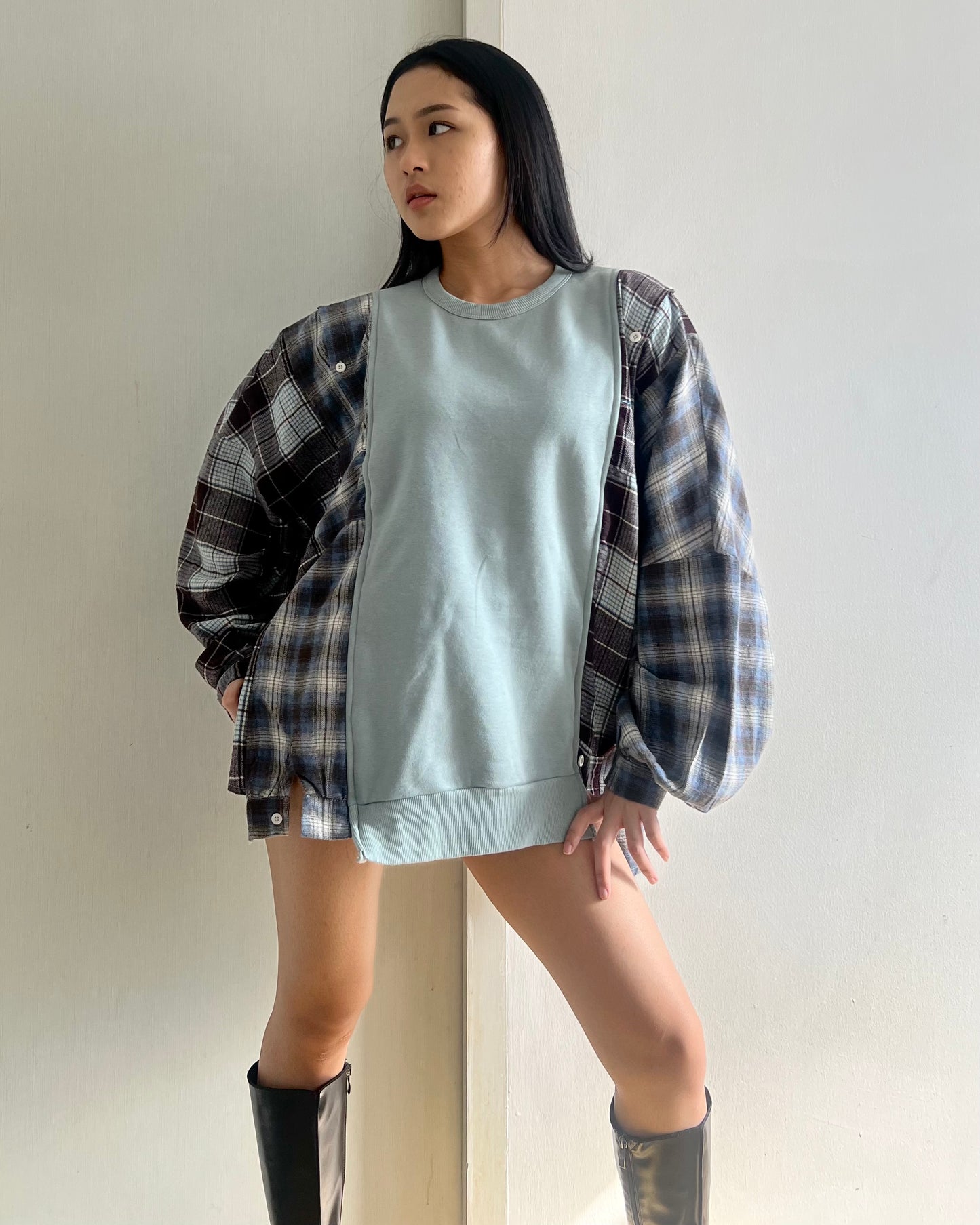 Deconstruct Flannel Shirt 064