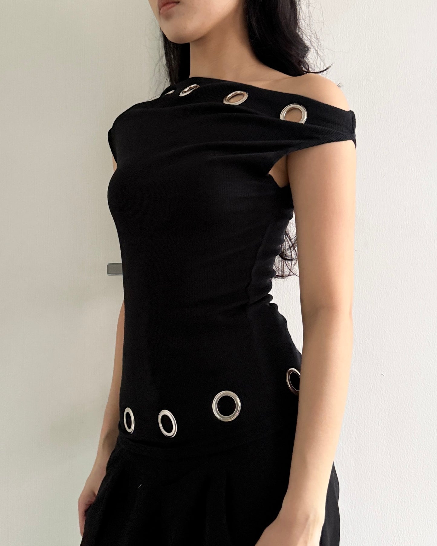BULLET CURVE TOP - BLACK