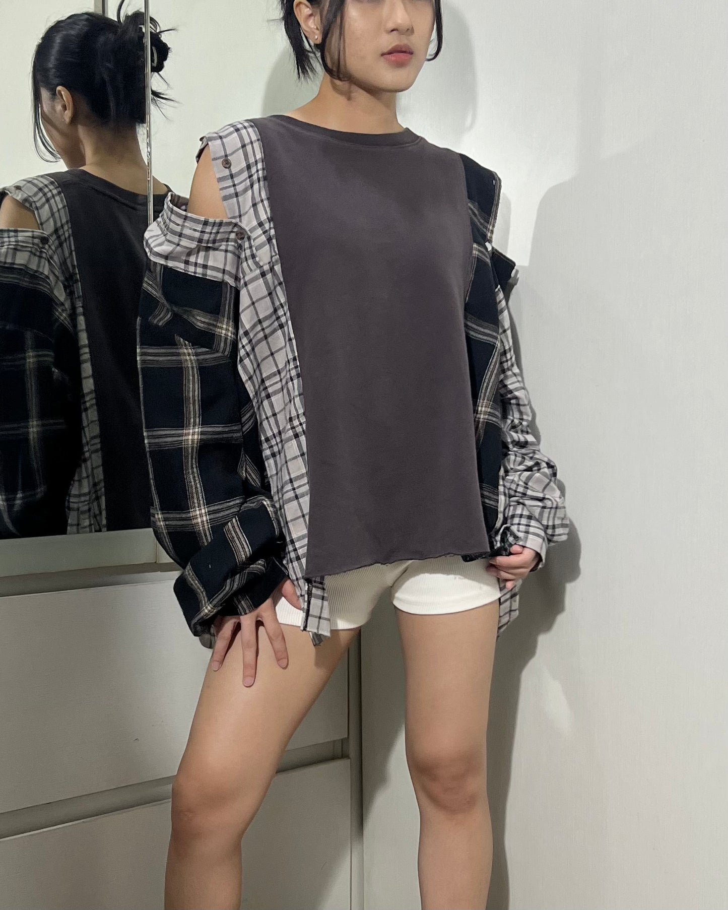Deconstruct Flannel Shirt 036