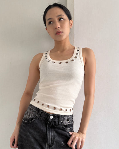 BULLET TANK - WHITE