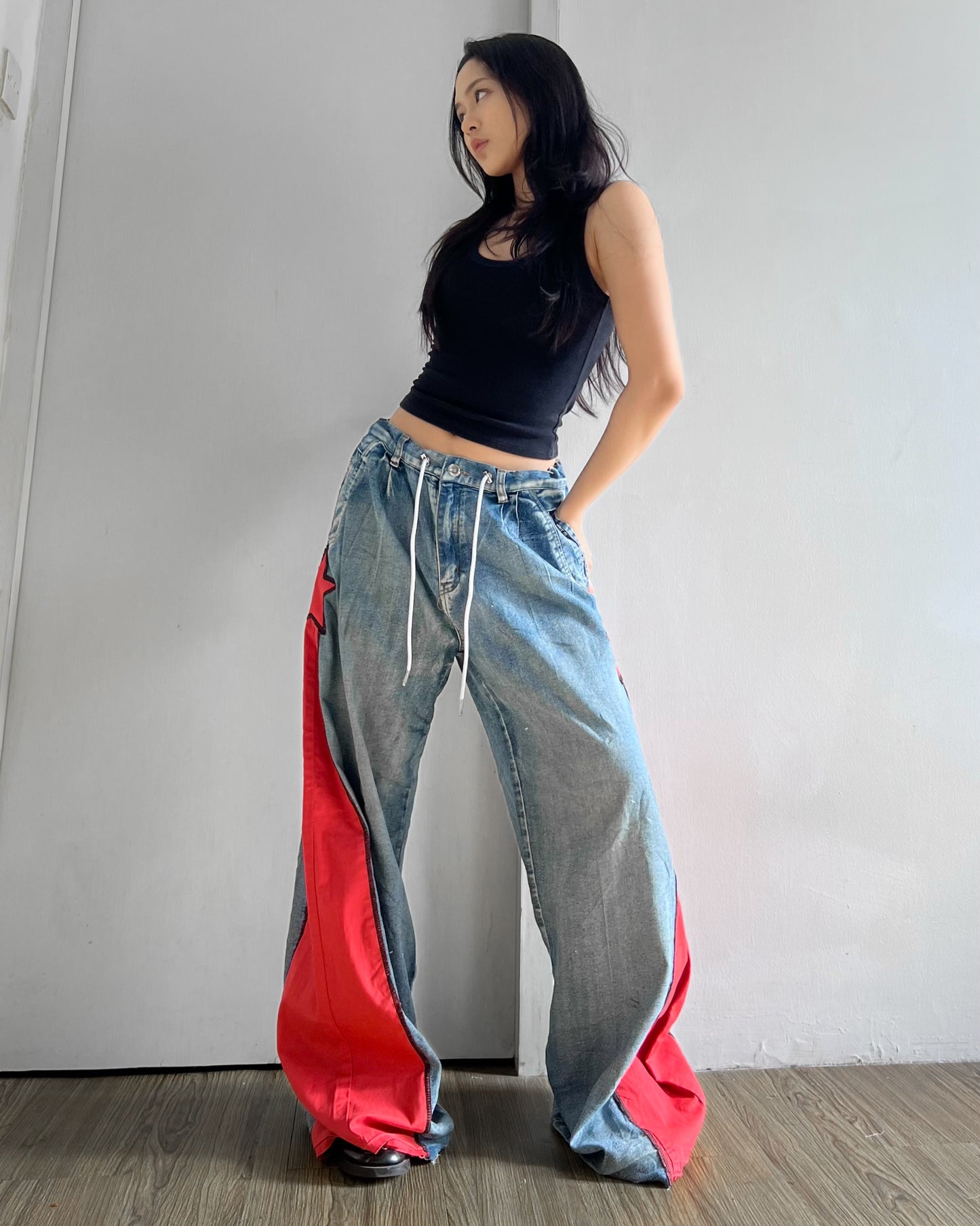 [BIG SIZE] Star Pants 018