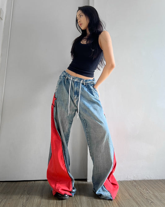 [BIG SIZE] Star Pants 018