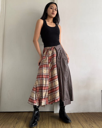 Button-up Maxi Skirt 058