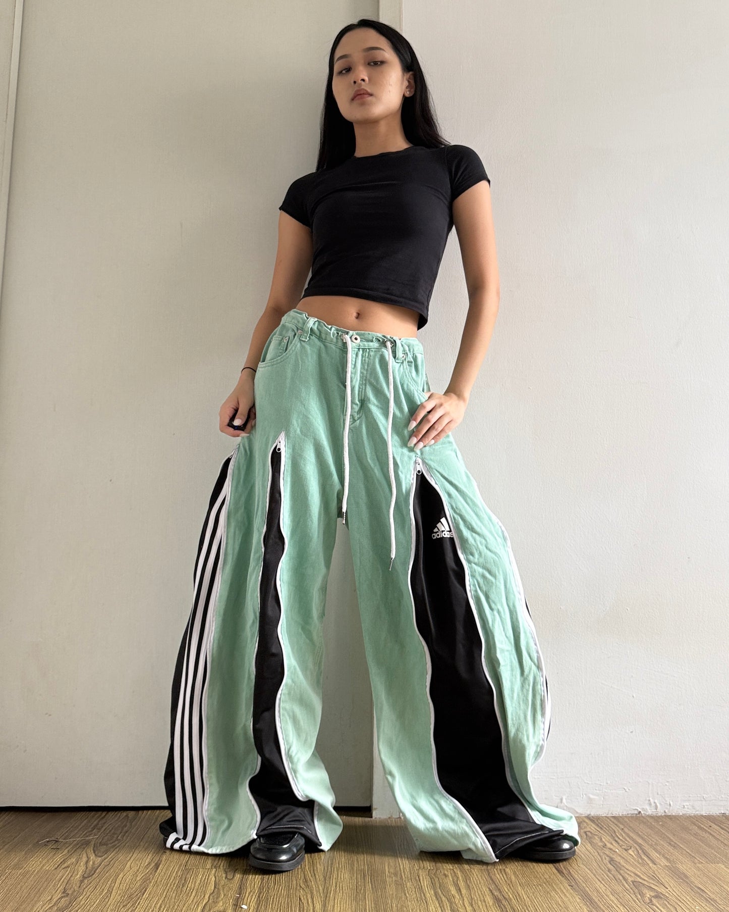 [BIG SIZE] Zipper Pants 0278