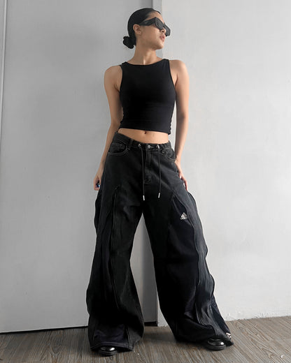 [BIG SIZE] Zipper Pants 0224