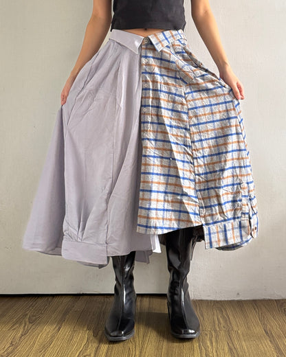Button-up Maxi Skirt 069