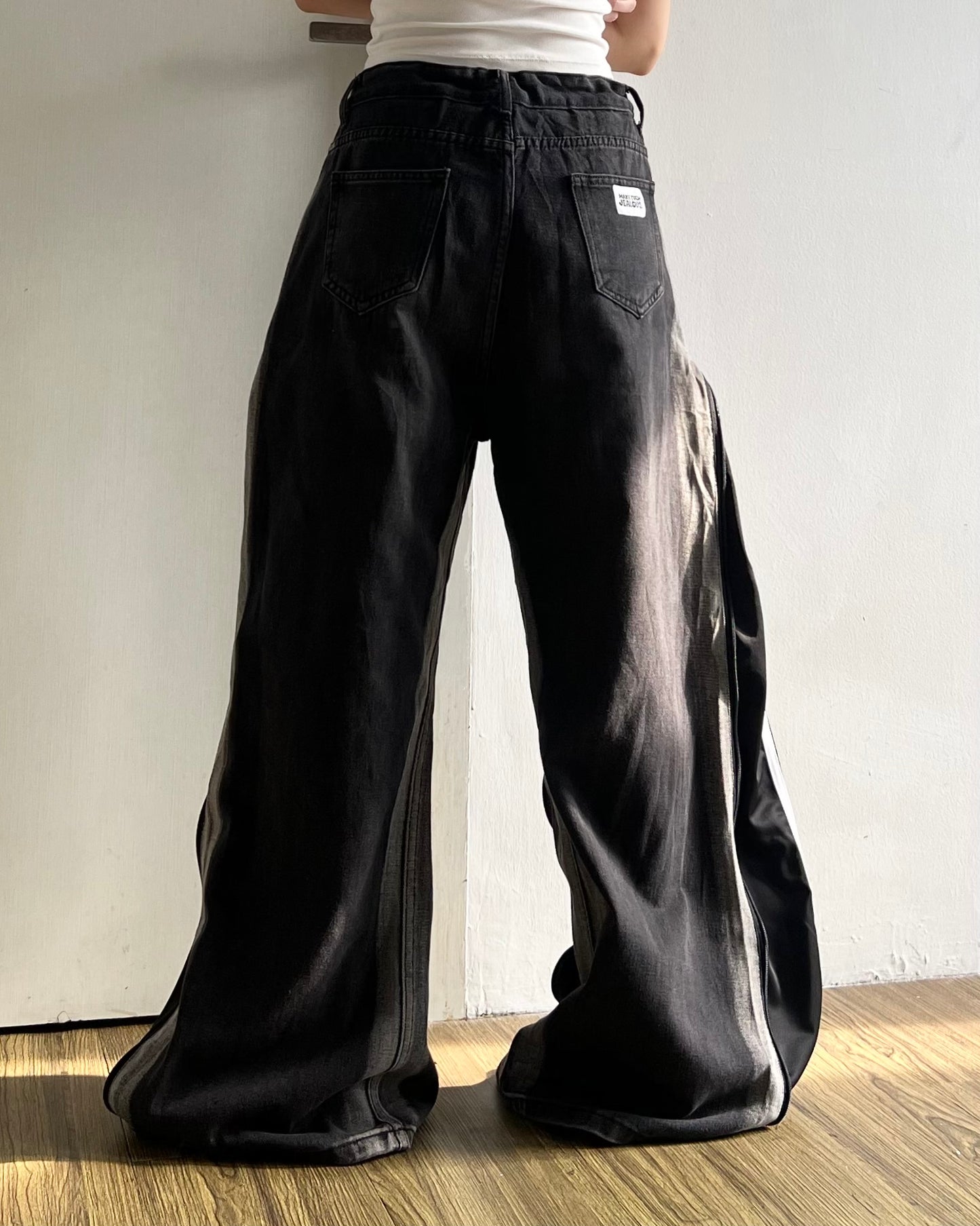[BIG SIZE] Zipper Pants 0178