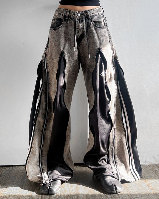 [BIG SIZE] Zipper Pants 0194