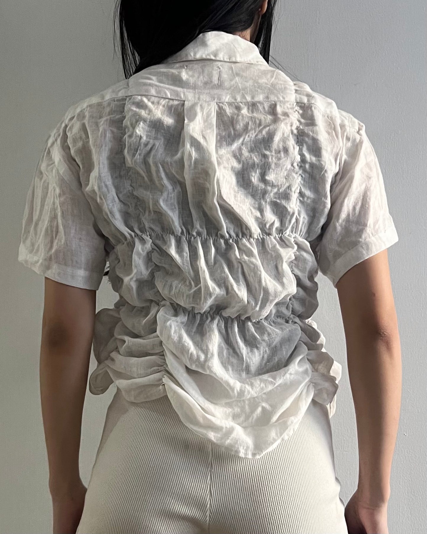 Ruched Shirt 014