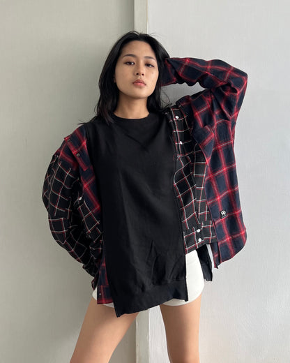 Flannel Sweater 044