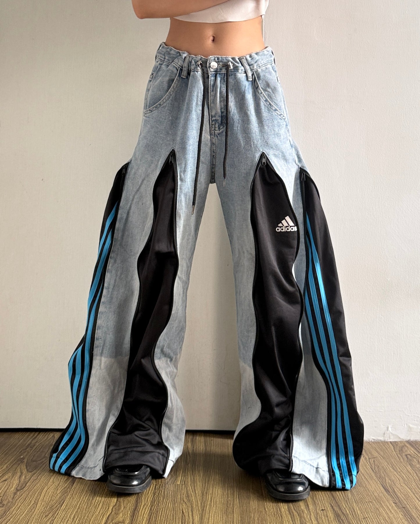 [BIG SIZE] Zipper Pants 0245