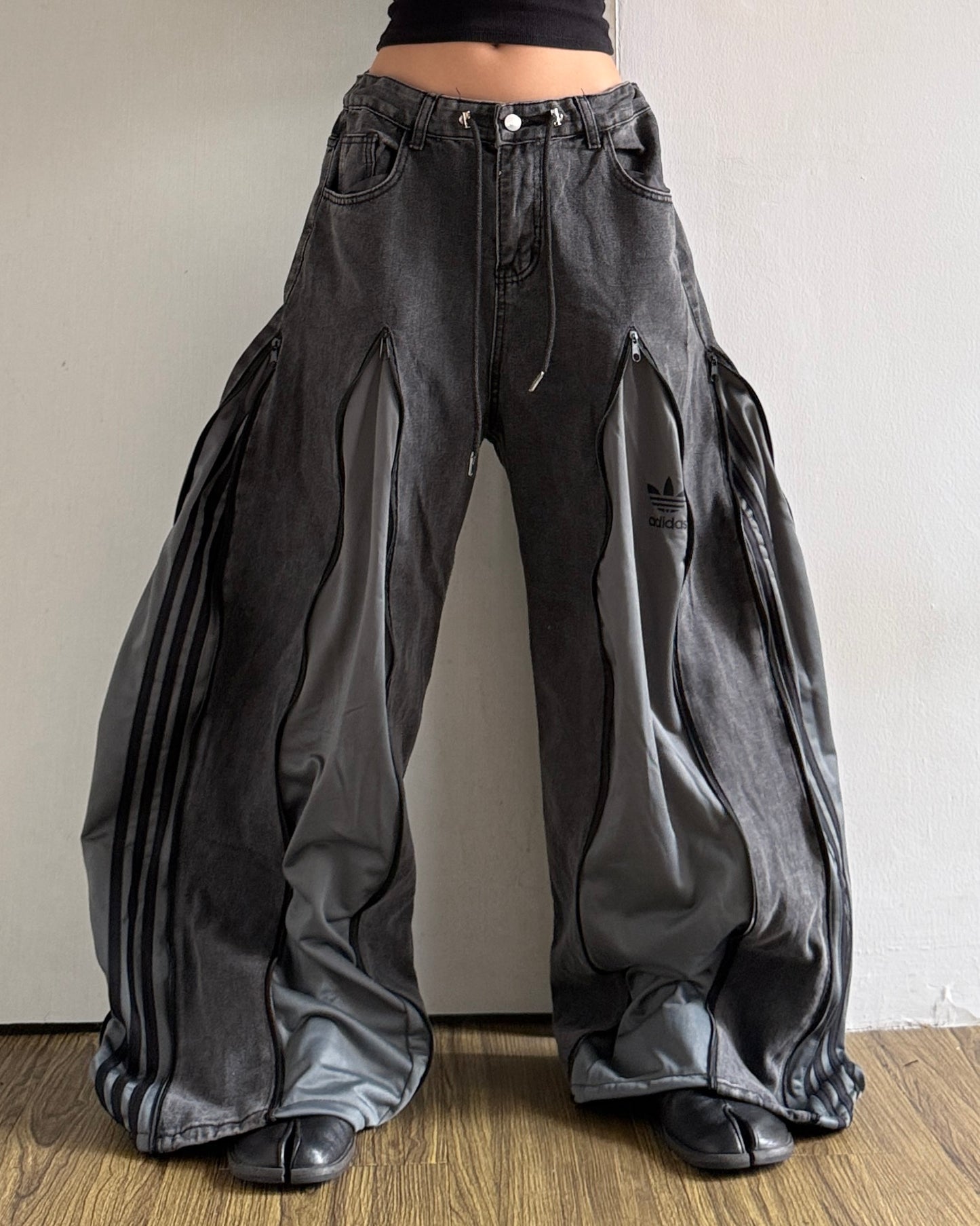 [BIG SIZE] Zipper Pants 0258