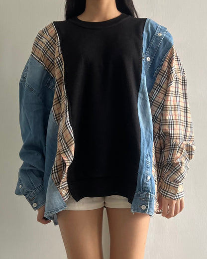Flannel Sweater 075