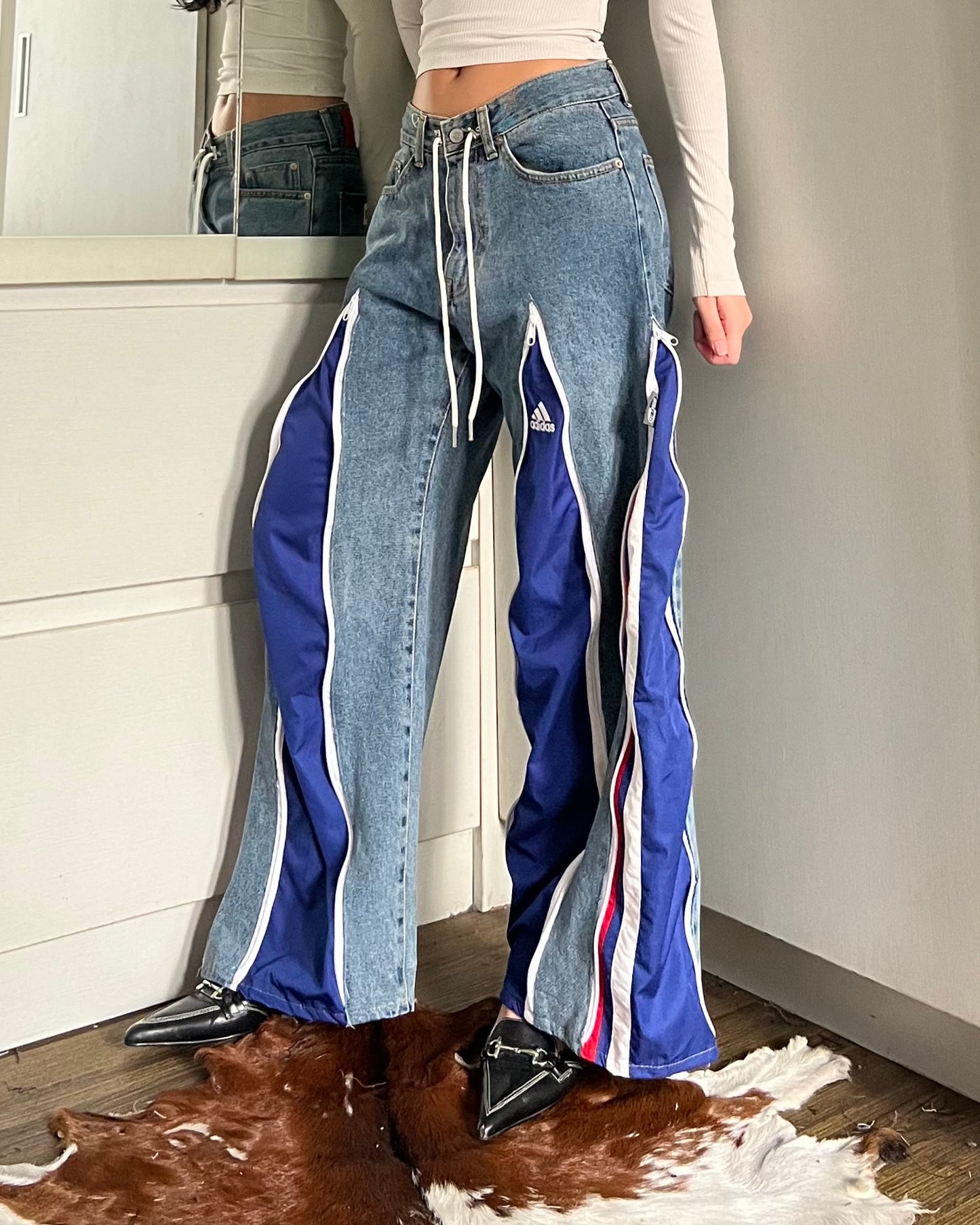 Zipper Pants 073