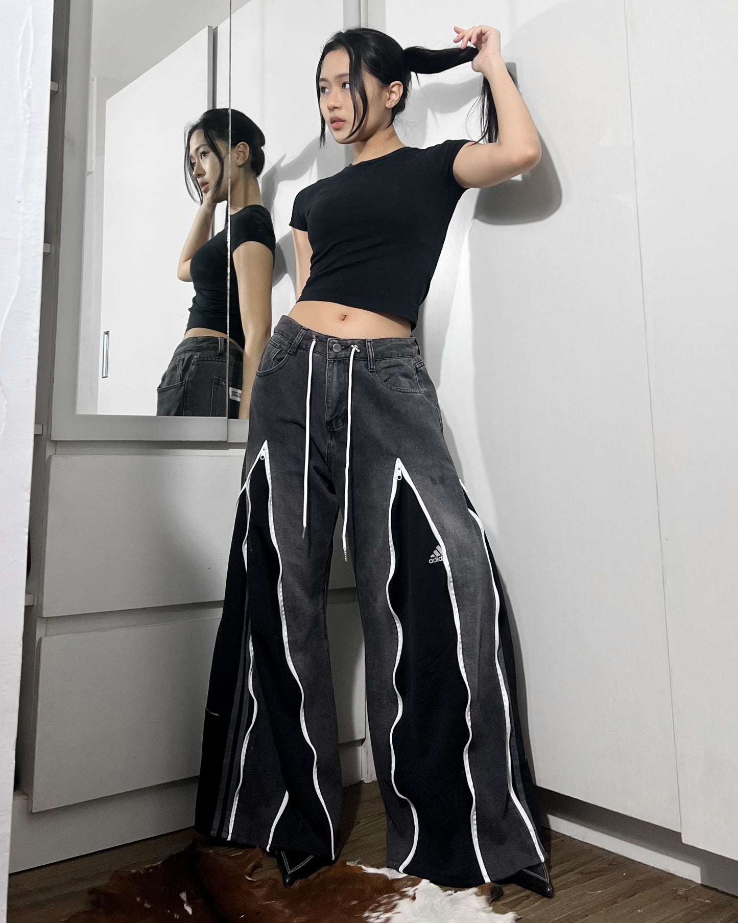Zipper Pants 0123