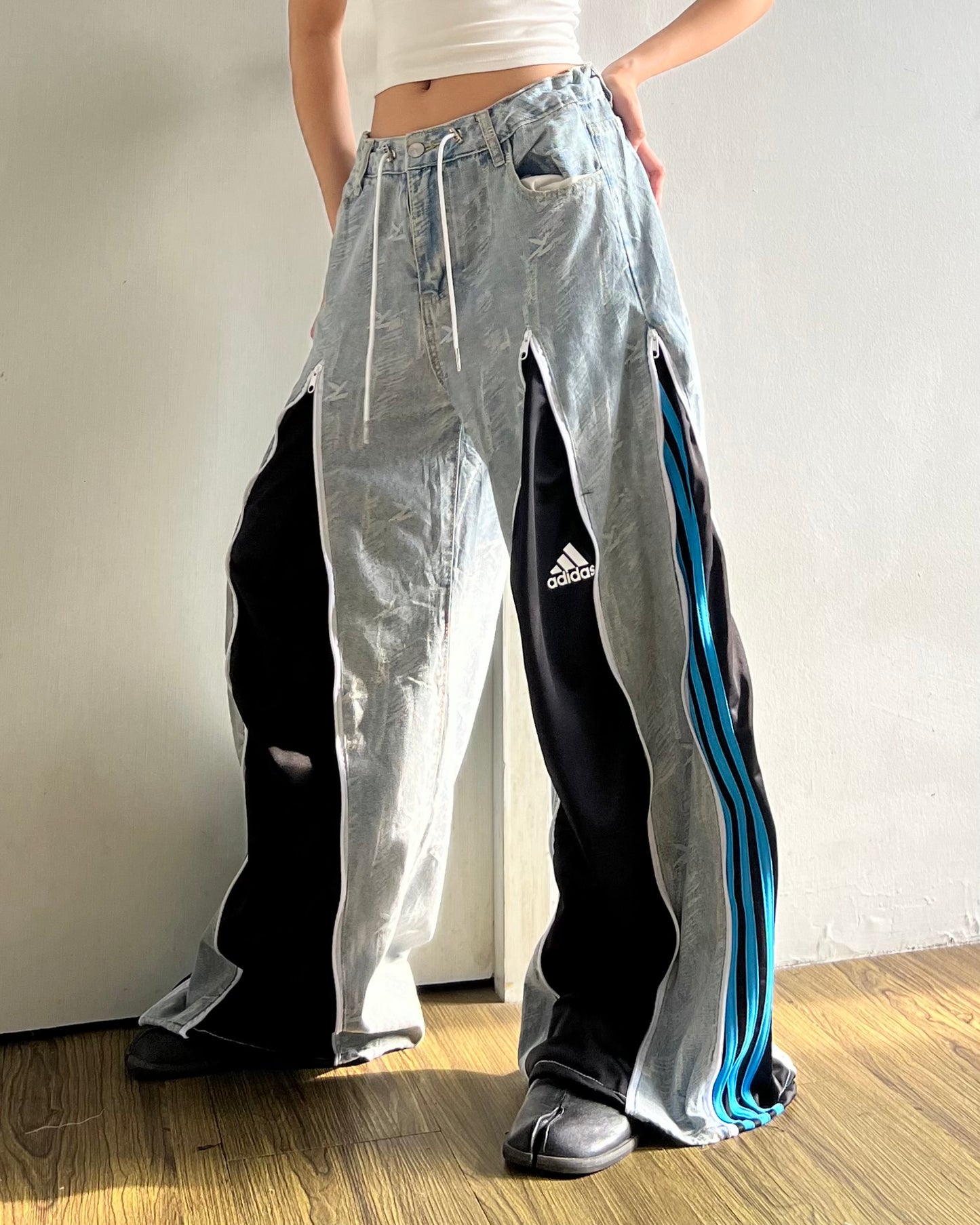 [BIG SIZE] Zipper Pants 0179