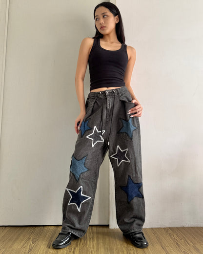 Star Patch Pants 004