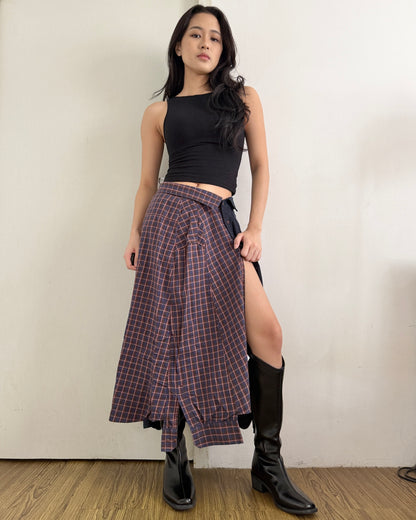 Button-up Maxi Skirt 074