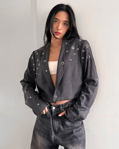 Eyelet Blazer 003