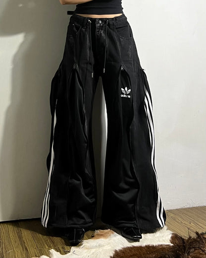 [BIG SIZE] Zipper Pants 0160