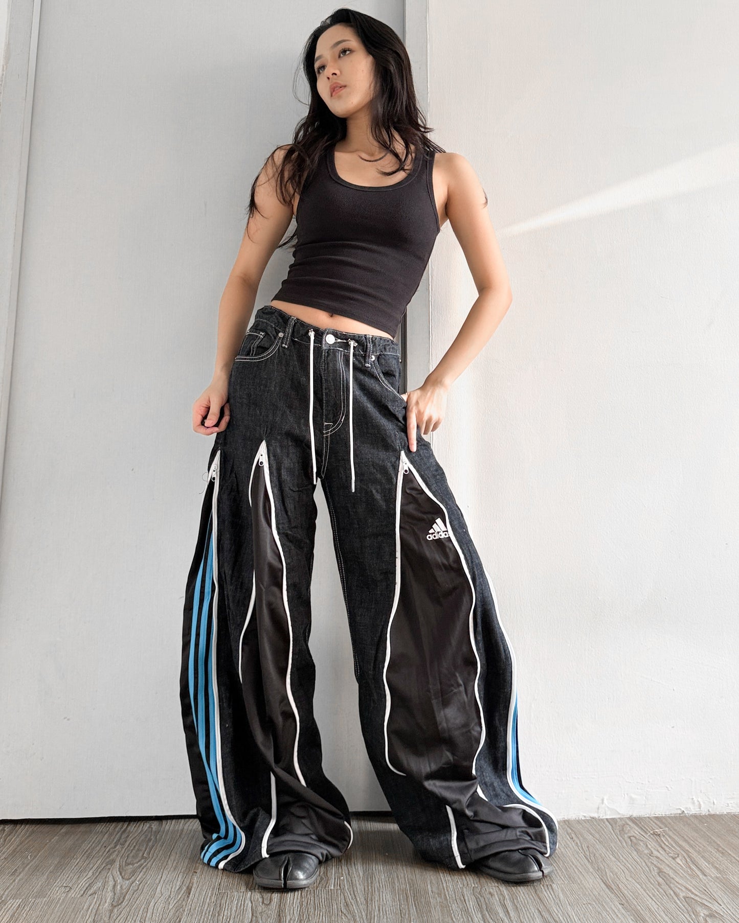 [BIG SIZE] Zipper Pants 0261