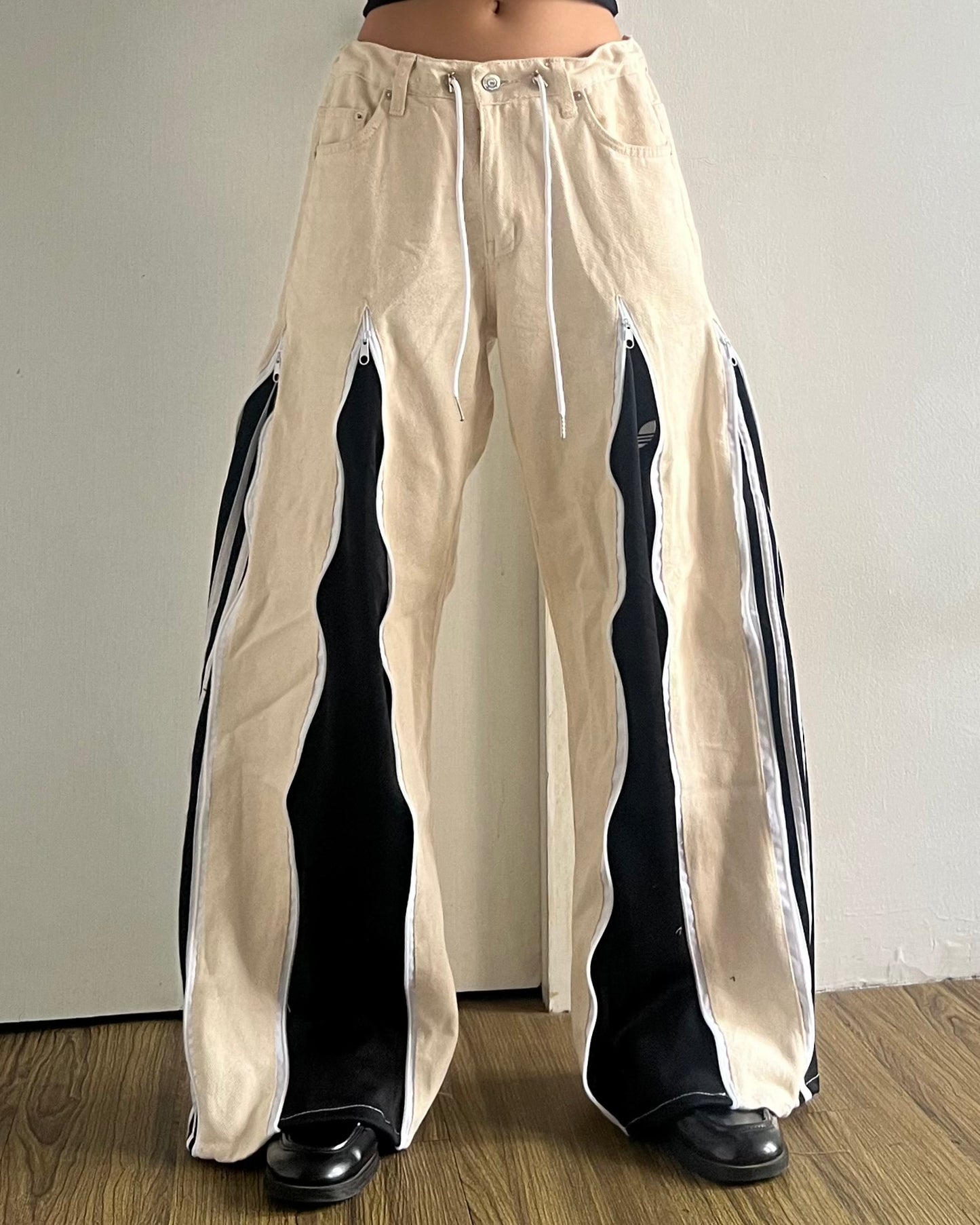 [BIG SIZE] Zipper Pants 0217