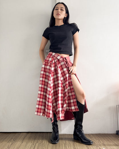 Button-up Maxi Skirt 062