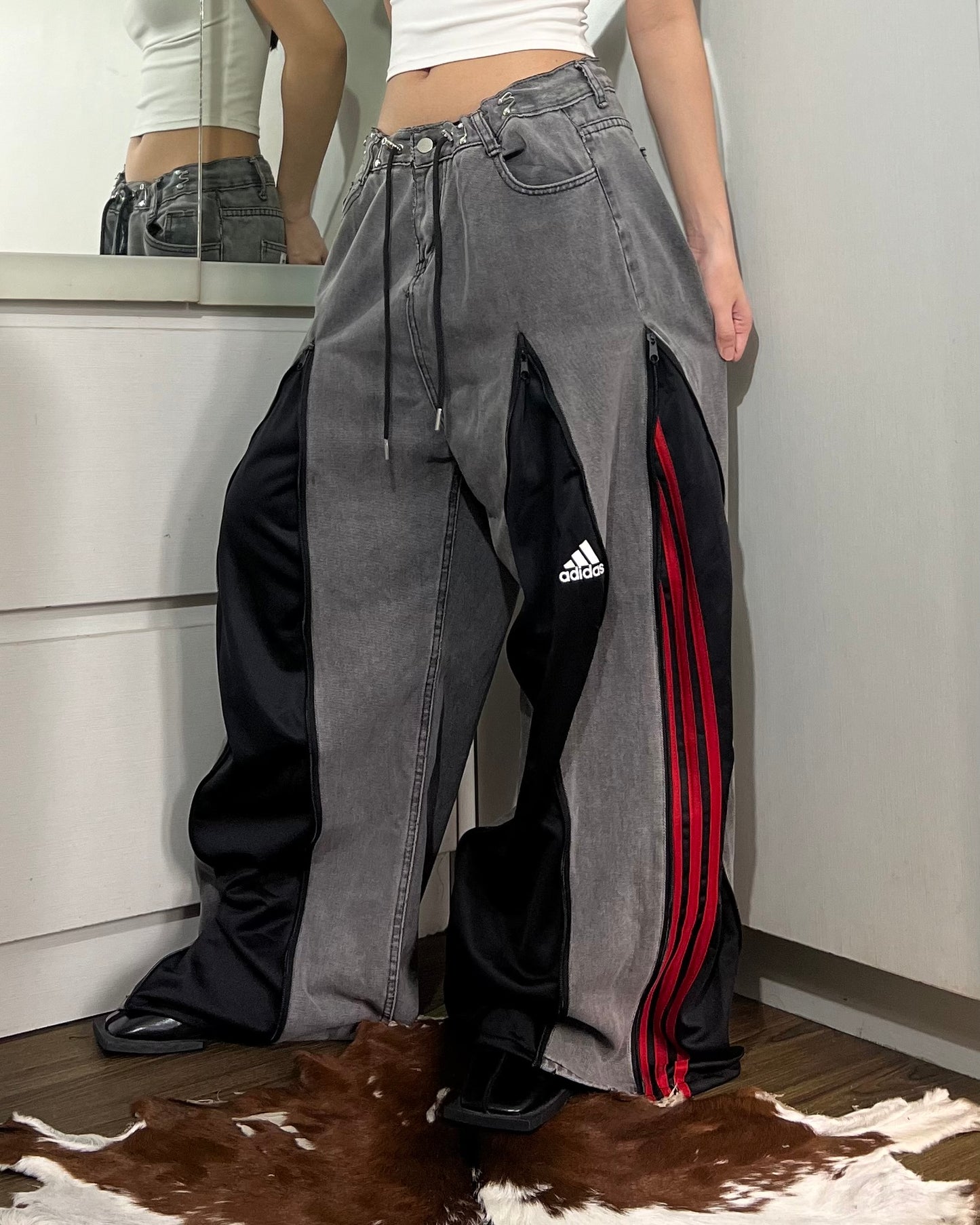 [BIG SIZE] Zipper Pants 0109