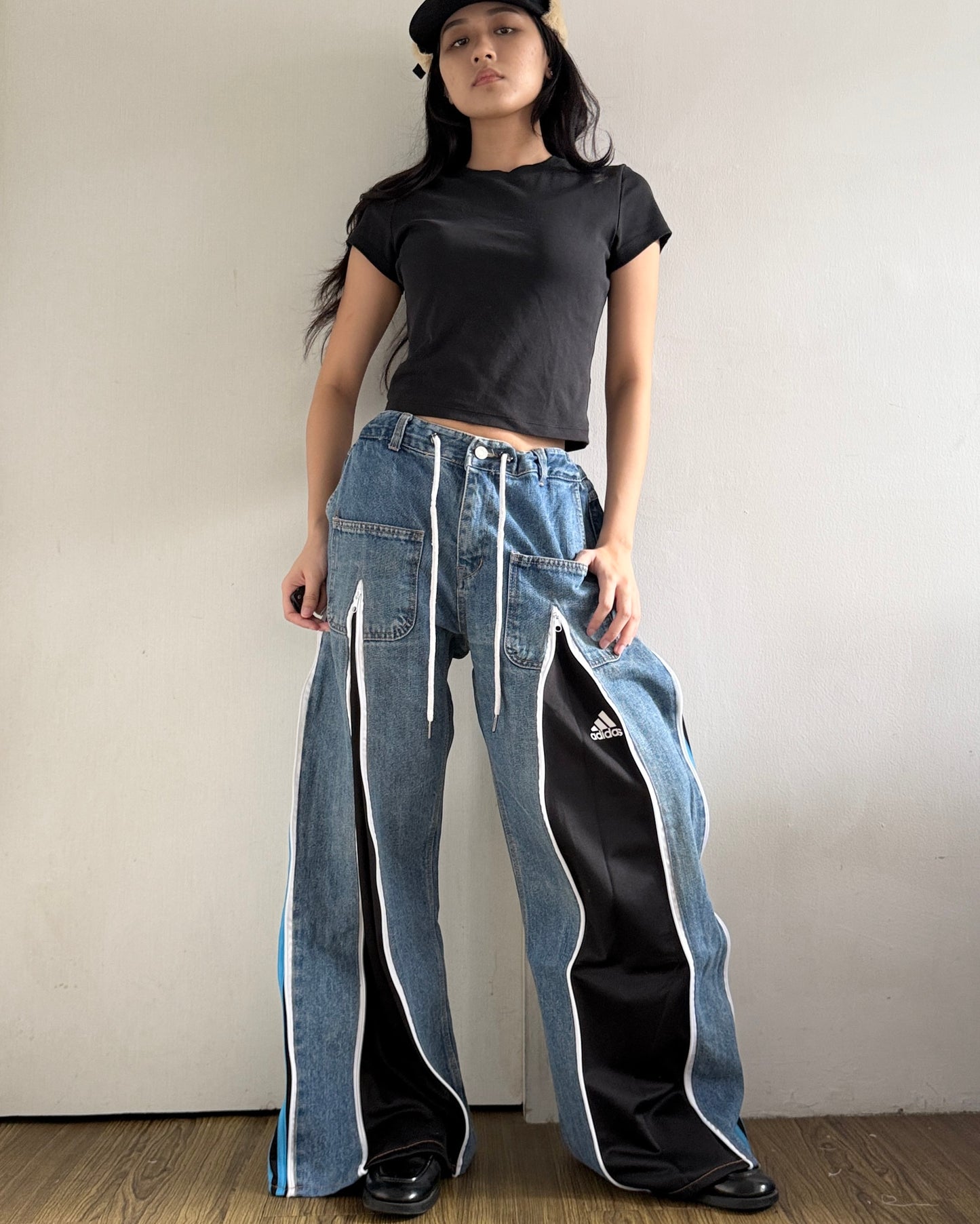 [BIG SIZE] Zipper Pants 0304