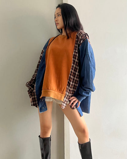 Flannel Sweater 071